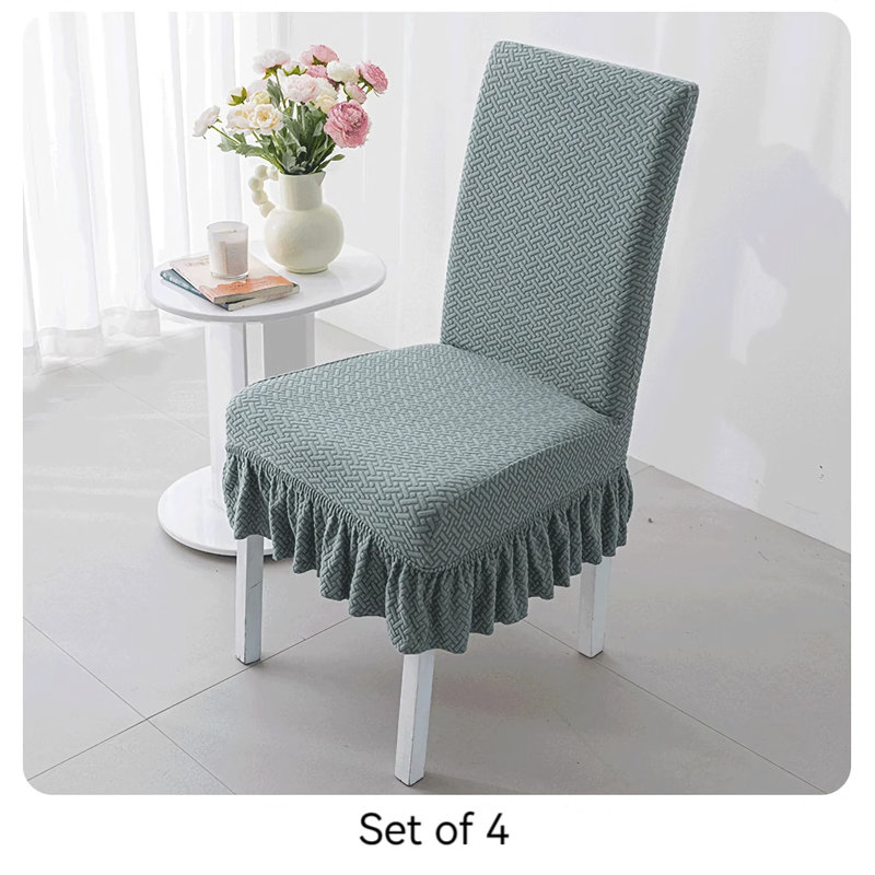Housse pour chaise de salle à manger en polyester