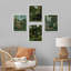 Faune tropicale tropicale, impression sur papier, 4 pièces-97770514-97770513