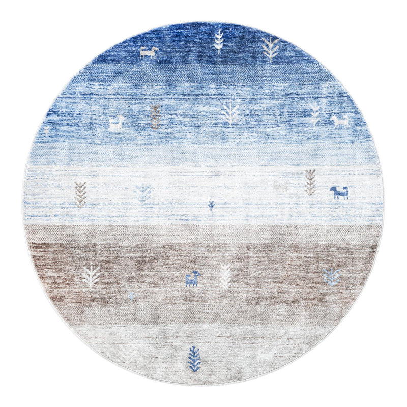 Tapis Keasya, Rond 5 pi 3 po