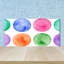 50cm W x 100cm L Glass Peel and Stick Panel