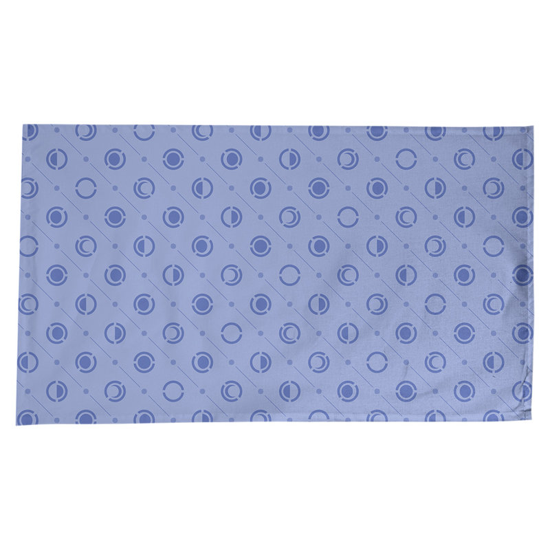 Nappe des phases de lune classiques, Bleu clair / Bleu ciel