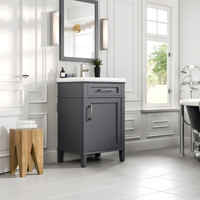 Ensemble de meuble-lavabo double 60 po Dagheid