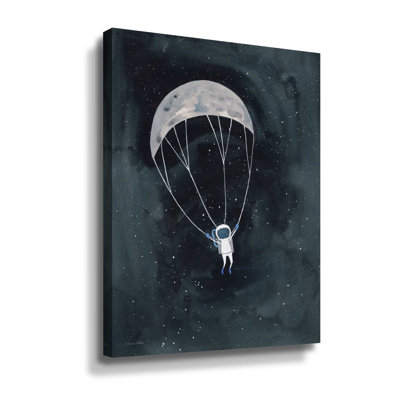«Parachute Moon», reproduction d'impression sur toile