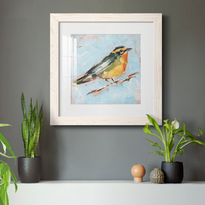 «Bird Variety IV», ensemble de 1 reproductions carrées sur toile