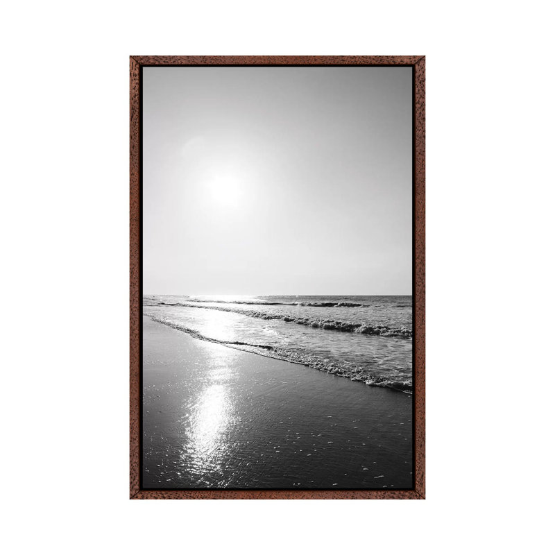 Sullivan's Island VII 1 Piece Wall Art on Canvas, 101.6cm H x 66.04cm W x 3.81cm D, Classic Brown Wood Framed