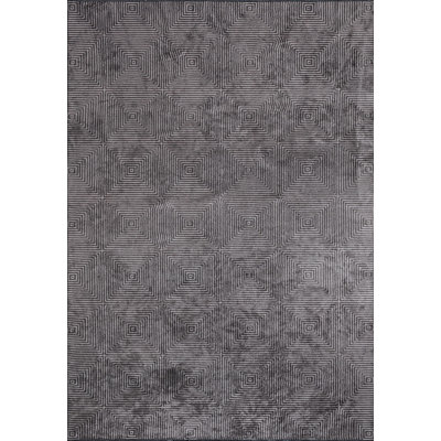 Contemporary Geometric Square Lines Area Rug