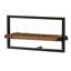 Wood Floating Shelf with Reclaimed Wood