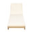 Alfred Outdoor Acacia Wood Chaise Lounge Chair With Adjustable Backrest And Cushion-112676975