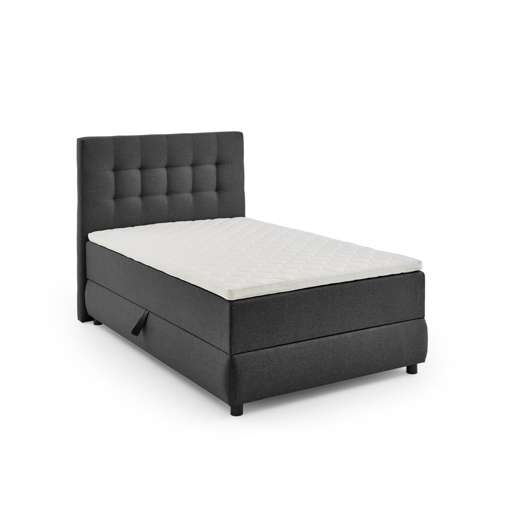 Boxspringbett Mcneill mit Topper und Bettkasten