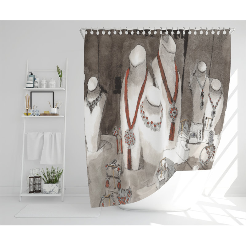 Quattlebaum Polyester Shower Curtain Set