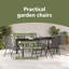 6 - Person Patio Dining Set Rectangular Table