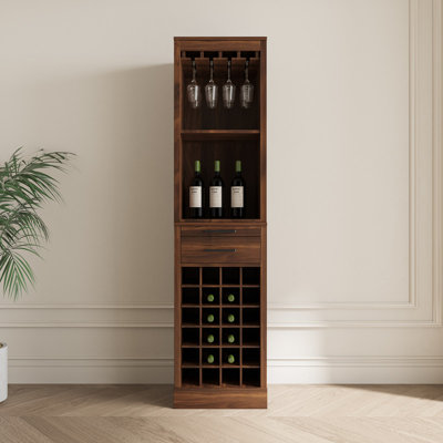 Cummings Modular 32 Wine Bar Cabinet Buffet Cabinet by Laurel Foundry Modern Farmhouse