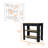 40 Kitchen Island, Two Shelves, One  Drawer