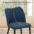 Upholstered Solid Wood Small Dining Chairs - Ergonomic Curve & Plush Padding for Multiple Spaces-1228368304