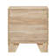 Table de chevet 2 tiroirs Natural