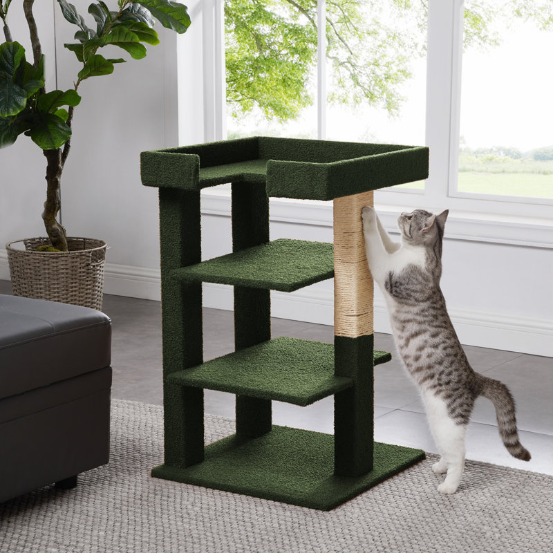 Perchoir pour chat Aletse, Vert