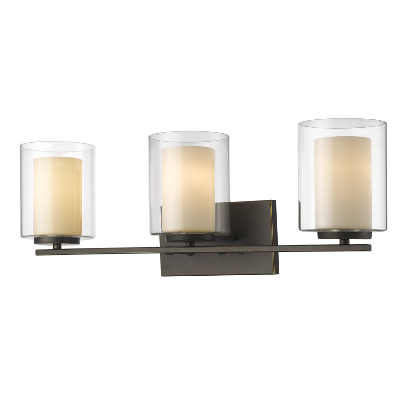 Arie 3 - Light Dimmable Vanity Light, Old Bronze
