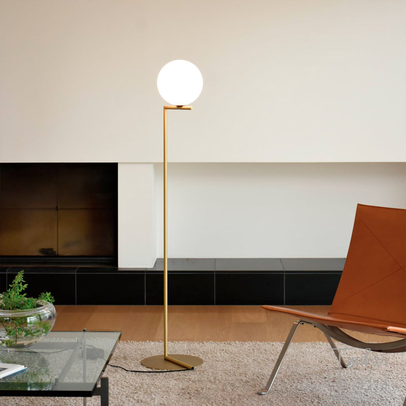 Lampe sur pied Moon, 53"