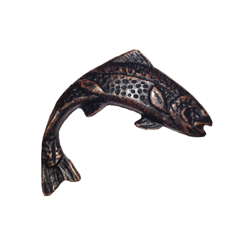Poignée fantaisie surdimensionnée 2 7/16 po, Bronze huilé