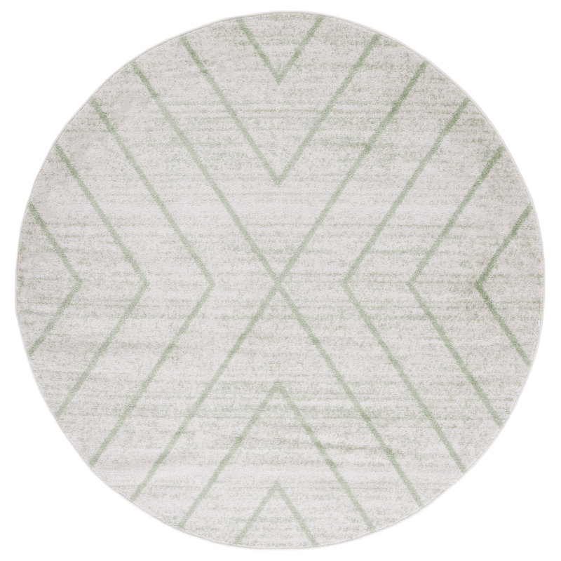 Janesville Performance Geometric Rug, Round 6'