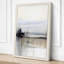 Misty Waterside Scandinavian - Wrapped Canvas-309938901-309938903