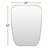 Sommer Aluminum Asymmetrical Mirror