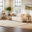 Table de bout ronde en bois massif 19,7 pouces avec rangement ouvert (ensemble de 2)-1695005112