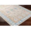 Tapis oriental bleu / blé / crème Jivika-876617416