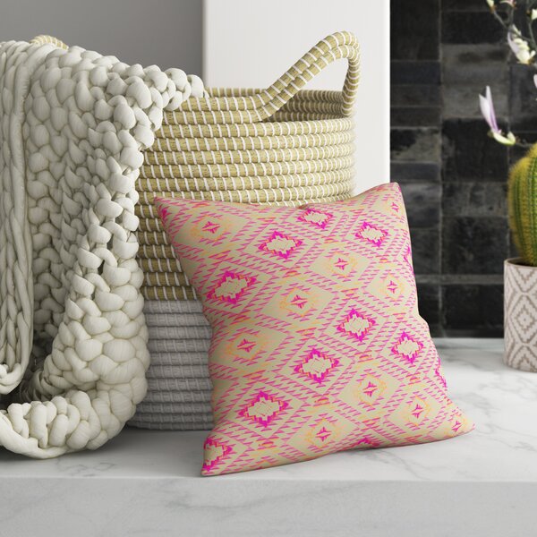 Demina Square Pillow Cover & Insert Size: 26 H x 26 W x 7 D