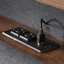 Lit plateforme avec système de rangement hydraulique, DEL et station de charge-129991244-129991245