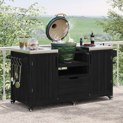 Îlot de cuisine extérieur