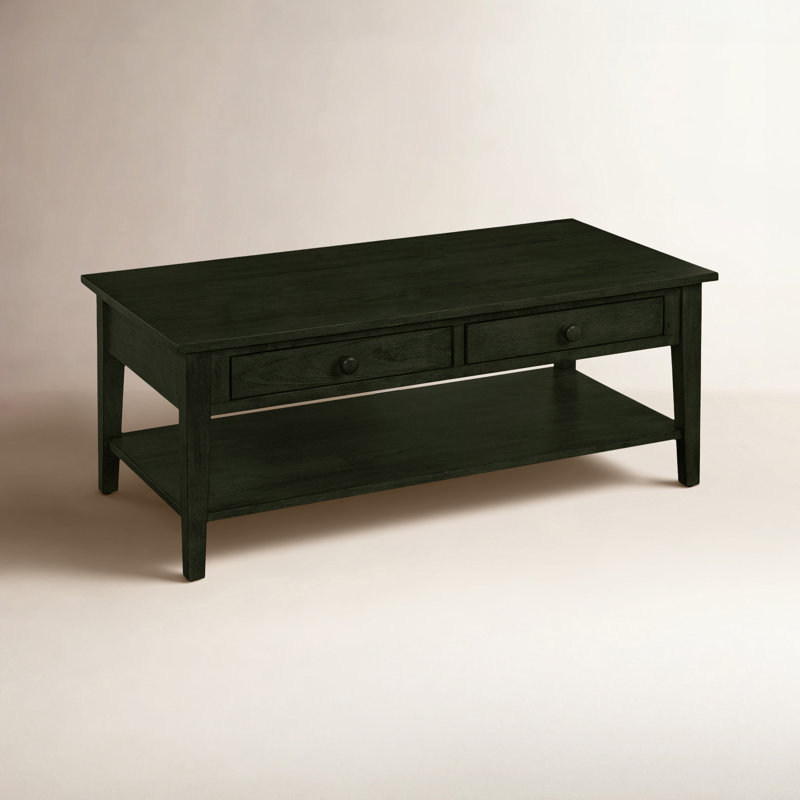 East Hampton Solid Wood Coffee Table, Willow
