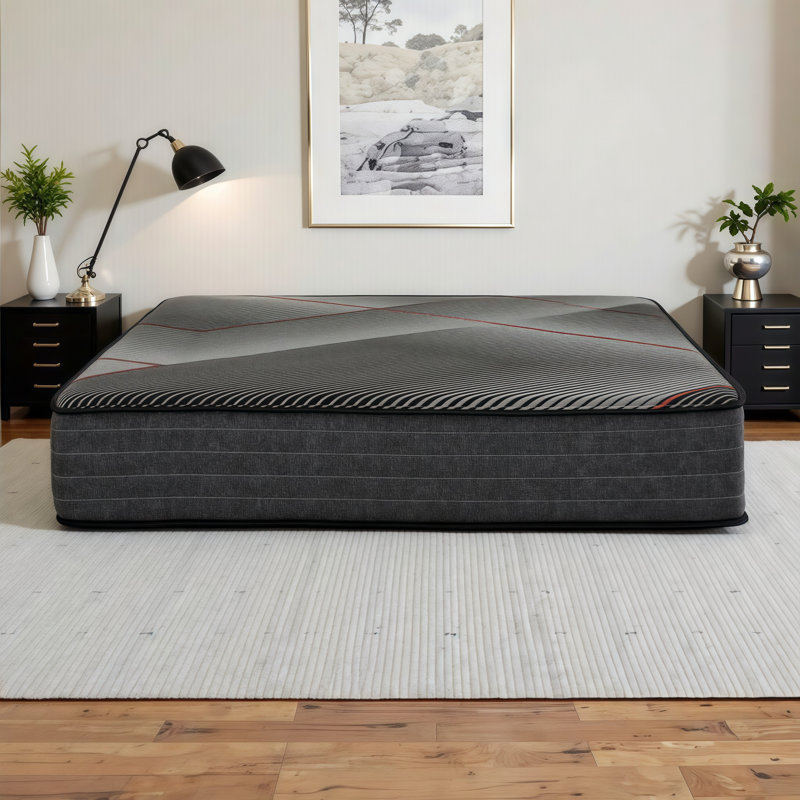 13 Inch Cooling Gel Memory Foam Hybrid Mattress with Pocket Coils & Edge Support for Pressure Relief - Multiple Sizes Available