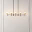 Luminaire suspendu en bronze huilé 5 lumières Renava