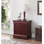 Table de chevet 2 tiroirs, table de bout, table d'appoint Wan -1542896782