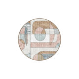 Rajiya Area Rug with Non-Slip Backing