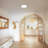 East Grove Home Round Collection LED 21W 11in Round Flush Mount Ceiling Light 2,050 Lumens Bright with 5-CCT Color Temperature Selectability 2700-3000-3500-4000-5000K in White-127418259-127418256-127418316