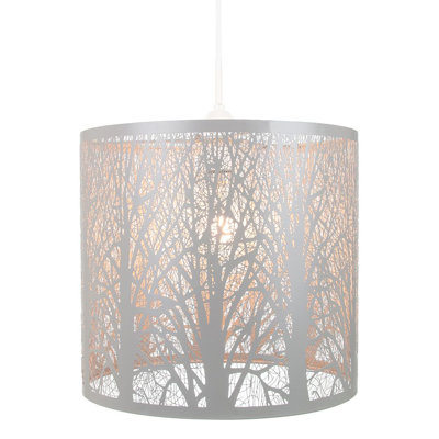 Unique and Beautiful Metal Forest Design Ceiling Pendant Shade