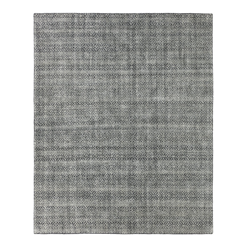 Jaipur Living Akello RIZ12 Handknotted Trellis Tan and Cream Area Rug (10'x14'), Rectangle 9' x 12'