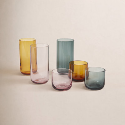 Ande 12oz. Handmade Drinking Glass