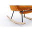 Chaise berçante ergonomique avec repose-pieds réglable, meubles de salon, pieds en métal / bois de couleur-1697561780