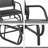 Metal Frame Porch Glider With Breathable Mesh - Enjoy Outdoors In Style: Garden, Poolside, Backyard, Balcony Black Chairs Cushion Seat Lining Comfort: