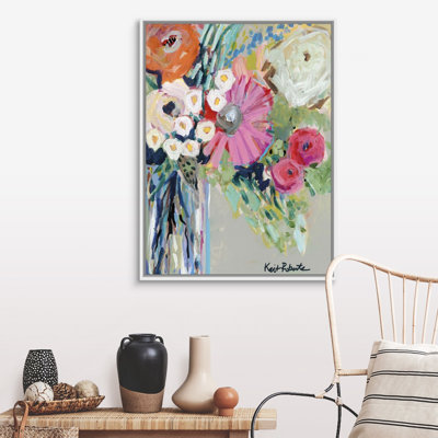 " From Mrs. Hazel's Garden " by Kait Roberts Painting Print