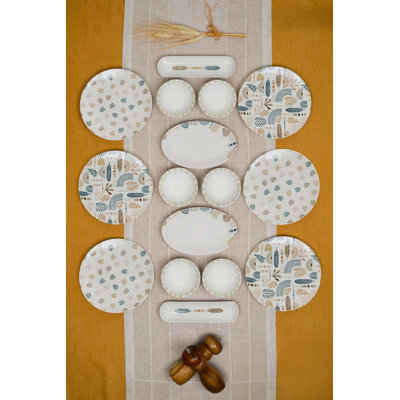 Ensemble de petit déjeuner (16 pièces)