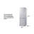 Summit Appliance 24" Wide Energy Star Bottom Mount Refrigerator-Freezer-112569082-112569083