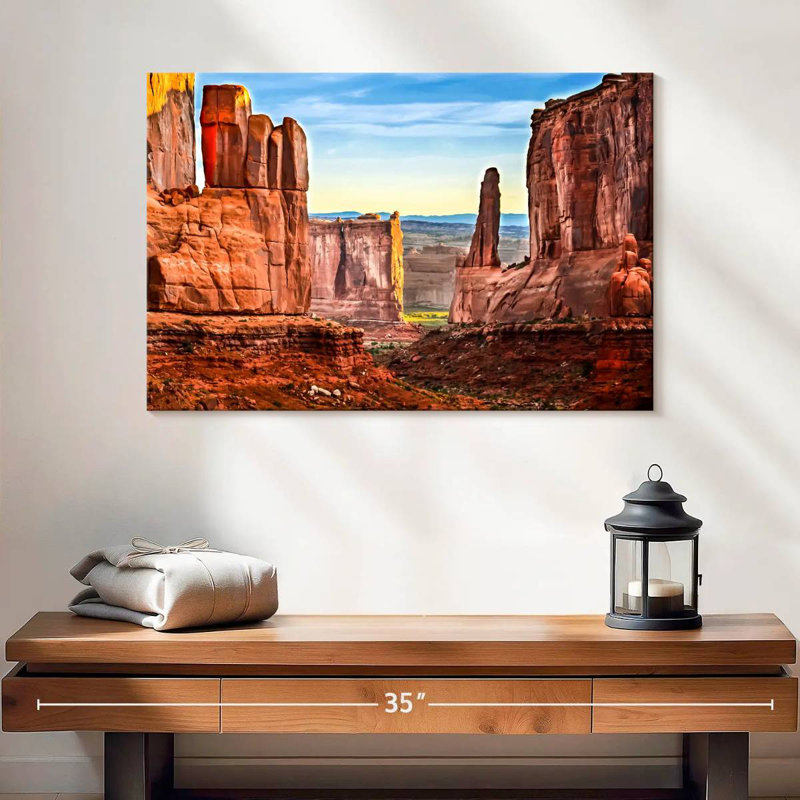 Alvord Red Rock Canyon, Nevada, H 16 po x l 24 po