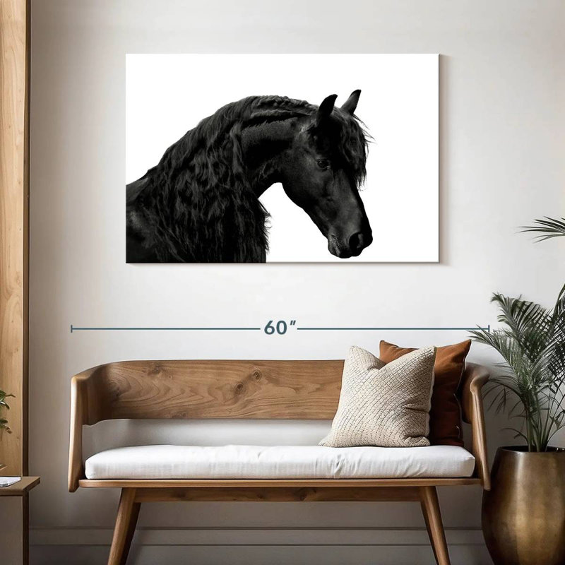 Classic Black I, 30" H x 45" W