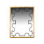 Vincennes Flat Metal Wall Mirror-740061429
