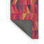 Tapis rouge/orange tissé à la machine-426214325