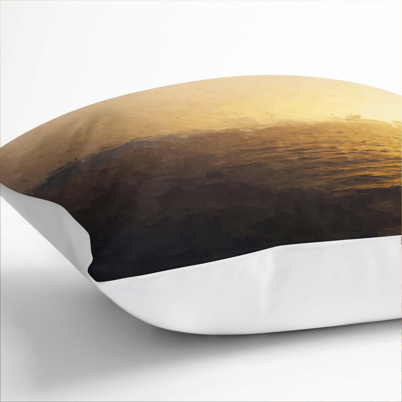 Square Throw Cushion, White, 40cm H x 40cm W x 15cm D